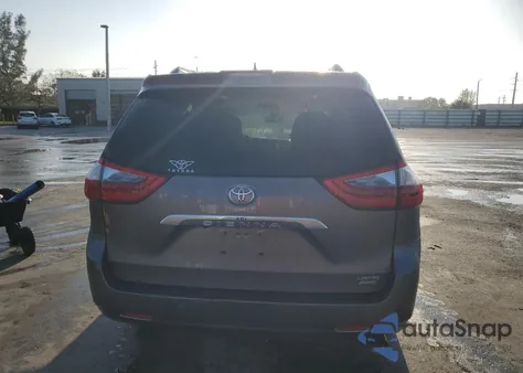 2020 Toyota Sienna Xle from USA, damaged, VIN 5TDDZ3DC7LS244047